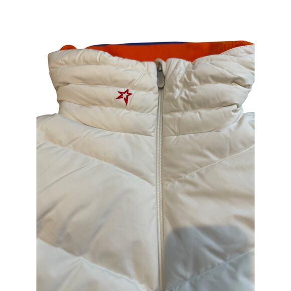 (S) $580 NWT‎ Perfect Moment Performance Ski Après Duvet Down Jacket Snow White - Picture 10 of 12